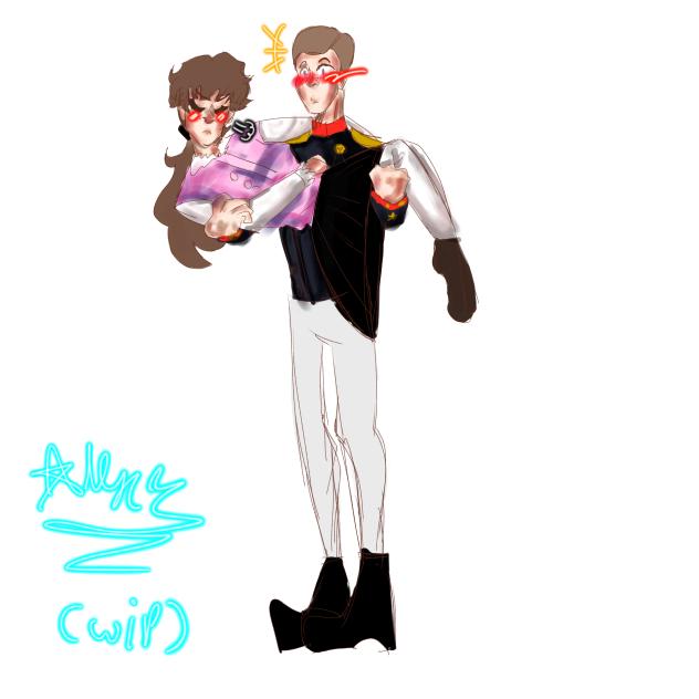 Nicky and Alix !! (wip)