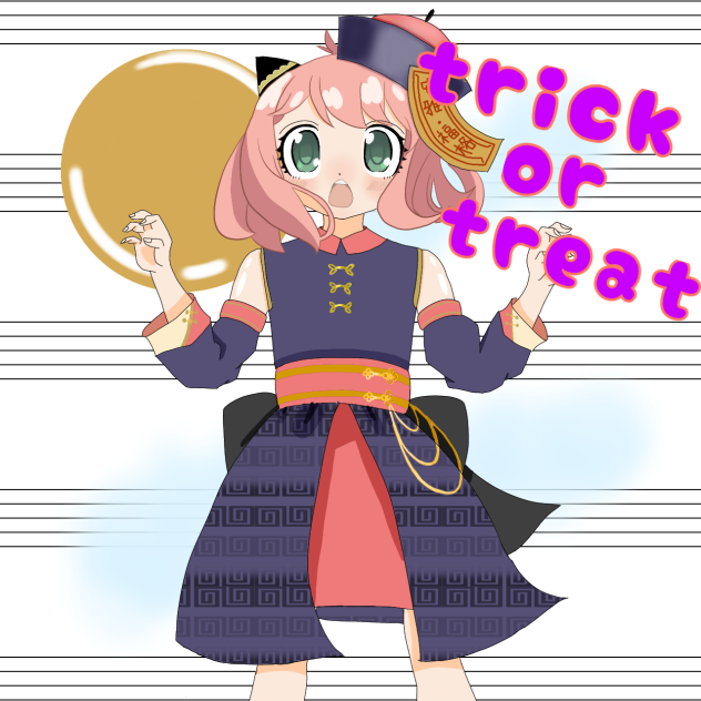 アーニャ　ハロウィンコスプレ