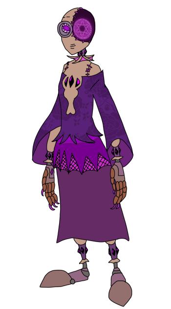 Amberlyn The Stitchpunk Witch.