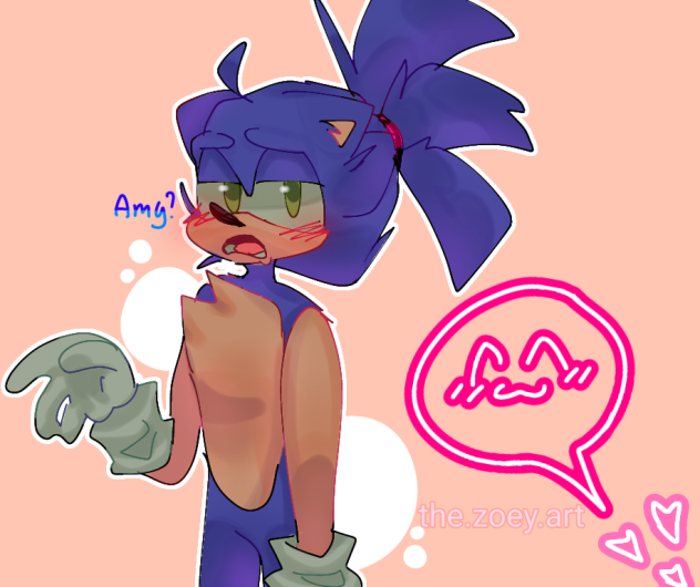 sonic × amy