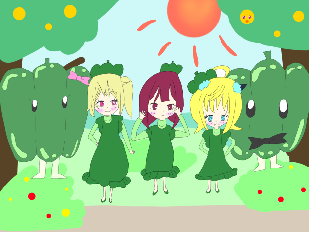 ピーマン体操B小町