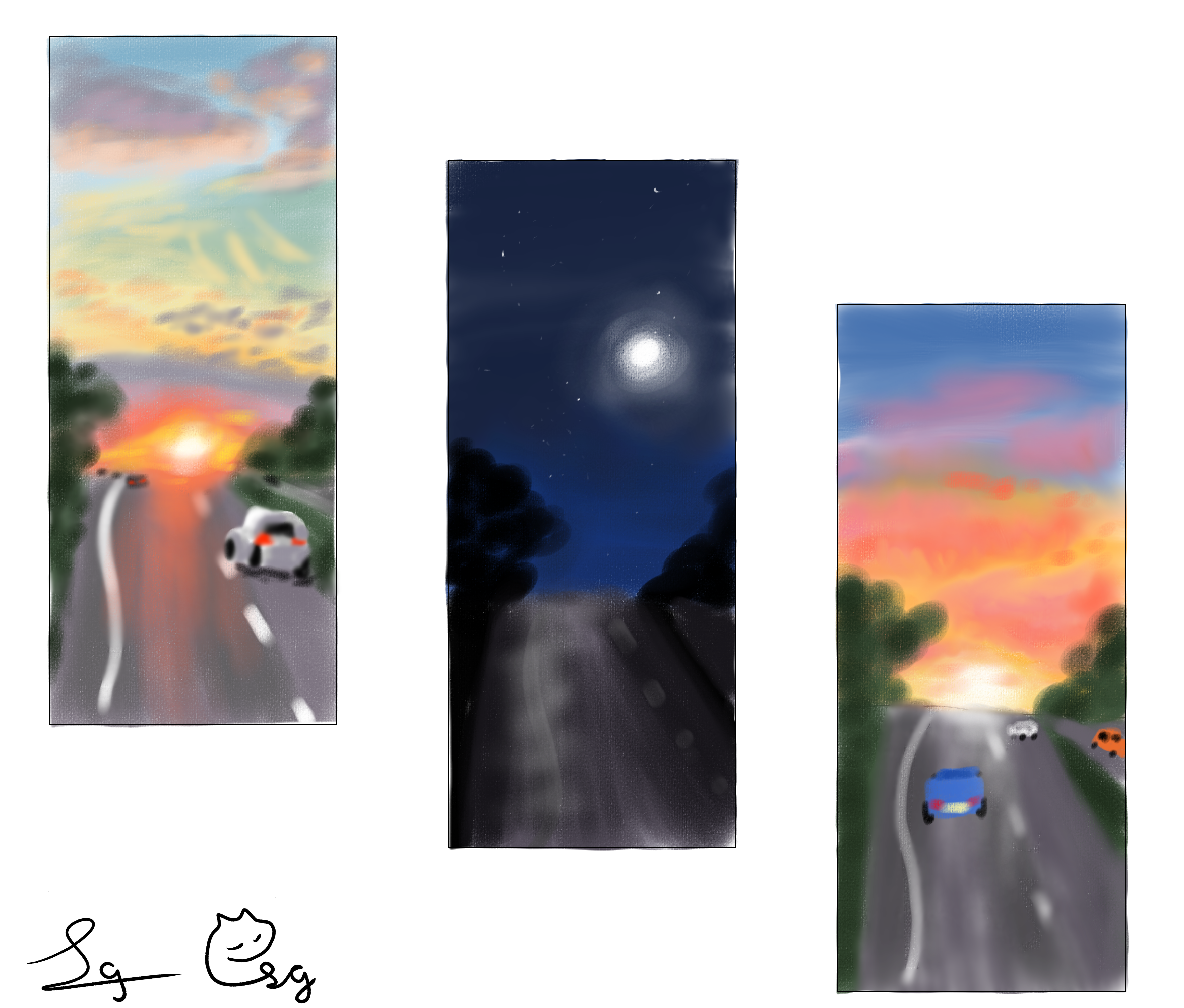 sun + moon - ibisPaint