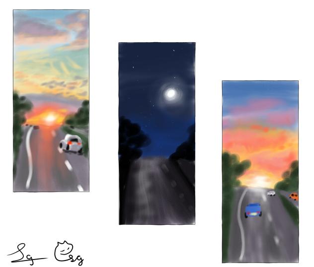 sun + moon - ibisPaint