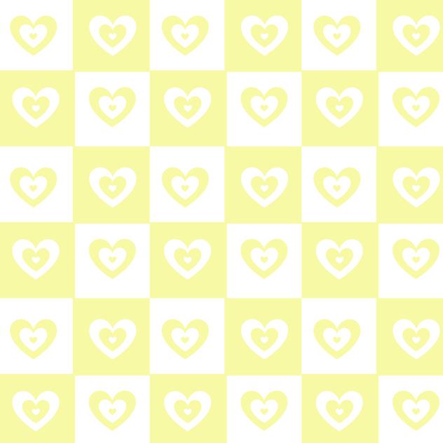 Y2K Love Background 2 mono Yellow