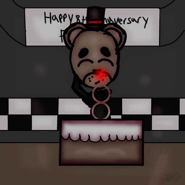 Happy Late 8th anniversary fnaf