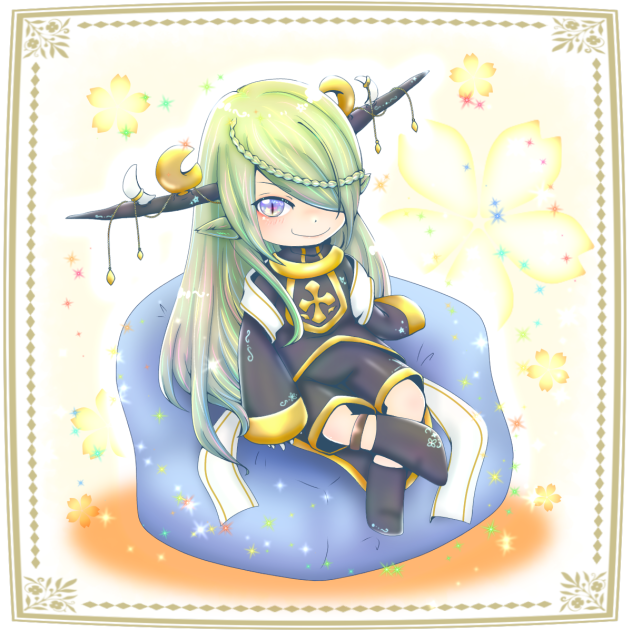 マスティマさんおすわりどーる。