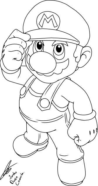 Mario b,w