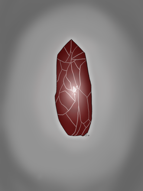 Red crystal