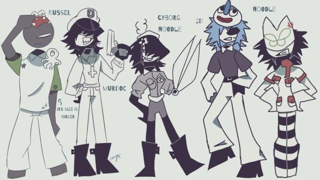 Gorillaz on FPE style (phase 3)