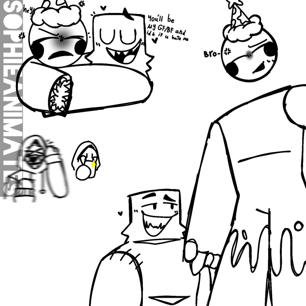 party enjoyer x party goer ( no gay )