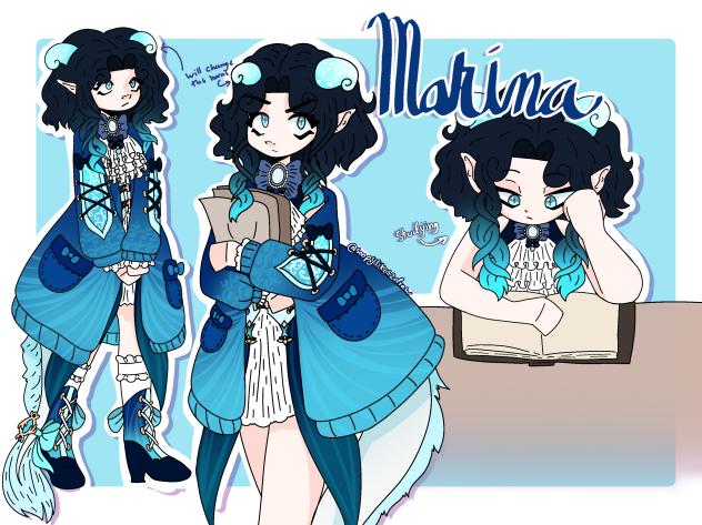 Marina (new Genshin oc)