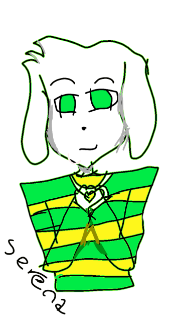 SPEED PAINT ASRIEL UNDERTALE