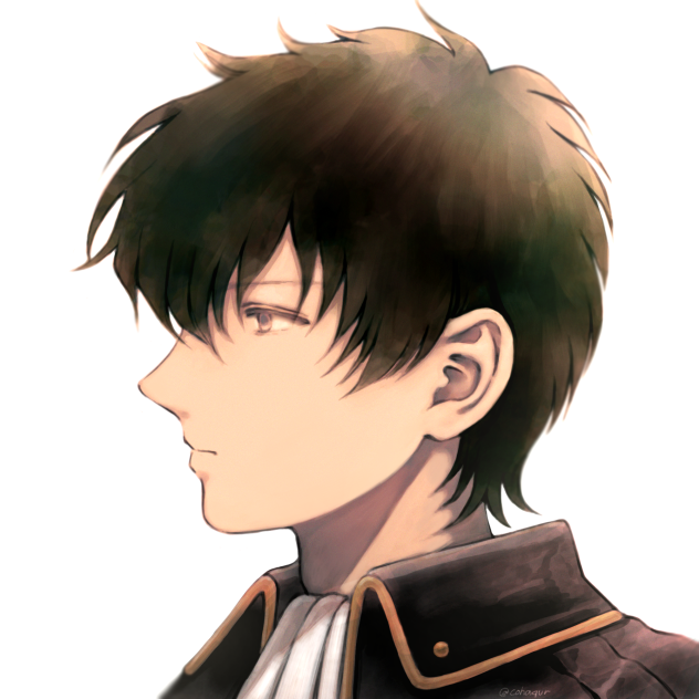 横顔土方さん。