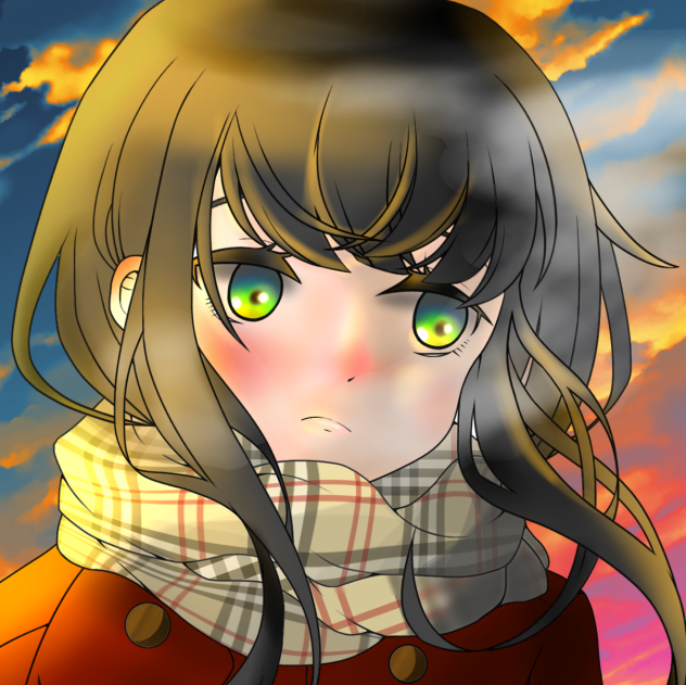 線画をお借りしました。