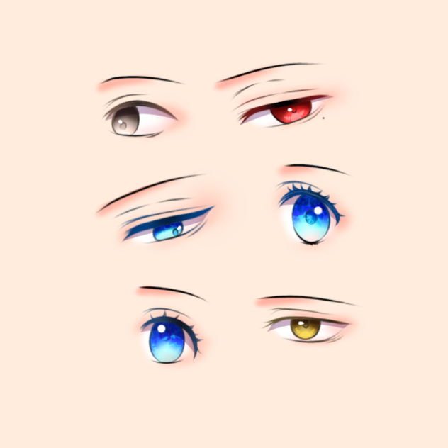 How I Color Eyes