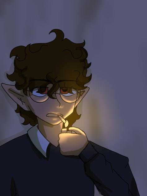 Casually drops comic process