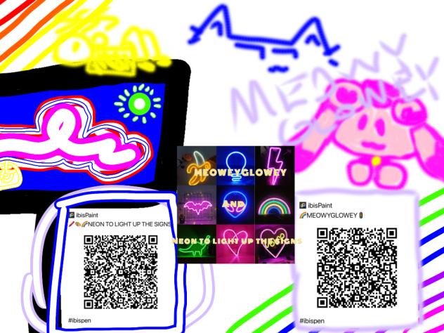 NEON MEOW MEOW BRUSH DUO PACK 🐈🐈‍⬛🌈🎨🖍️