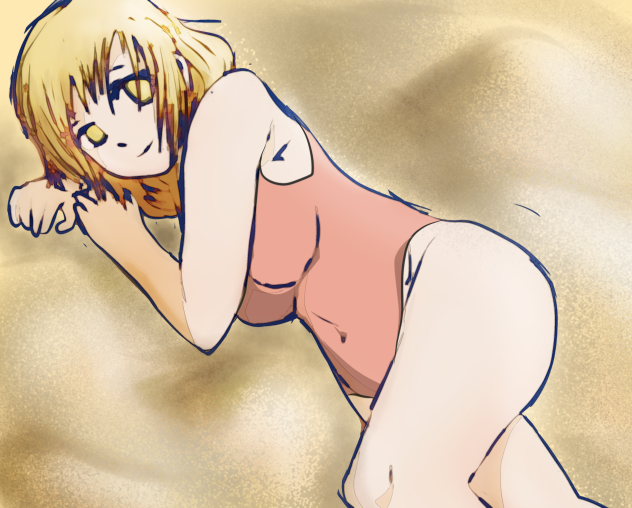 水着の女性