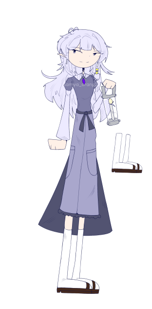 Lady candle
