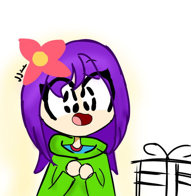 awww she happy - ibisPaint