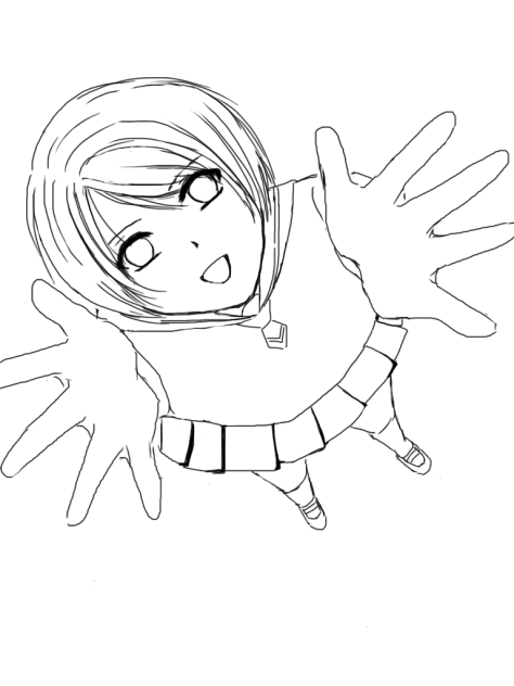 線画②