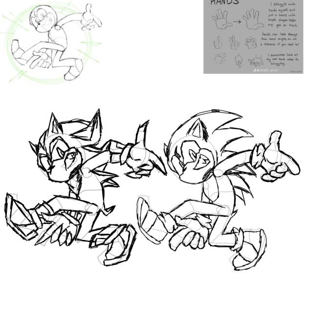 Fresh sonic art for the NEW YEAR😼