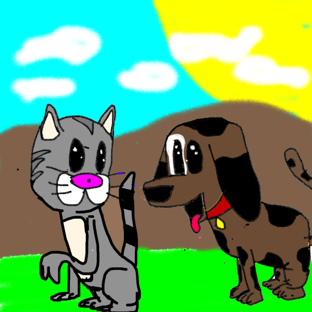 gato e cachorro