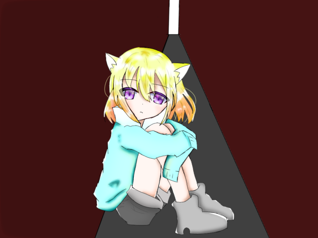 路地裏の子