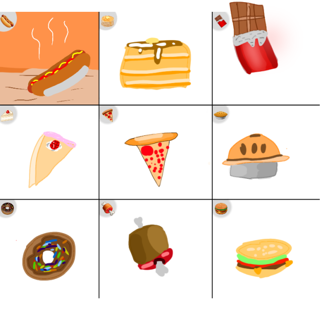 food collab but I didn't do the hot dog.