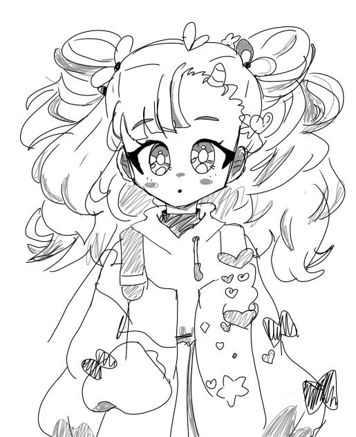 Unicorn sketch