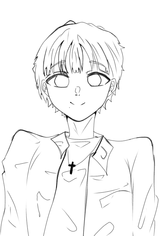 最高のコレクション 男の子 線画 1604 線画 男の子 画像