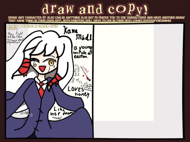 Kana Mádl, draw her now!