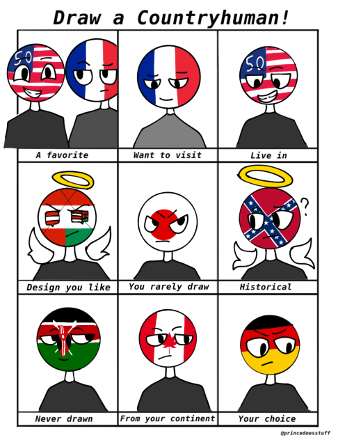 Draw a country human - ibisPaint