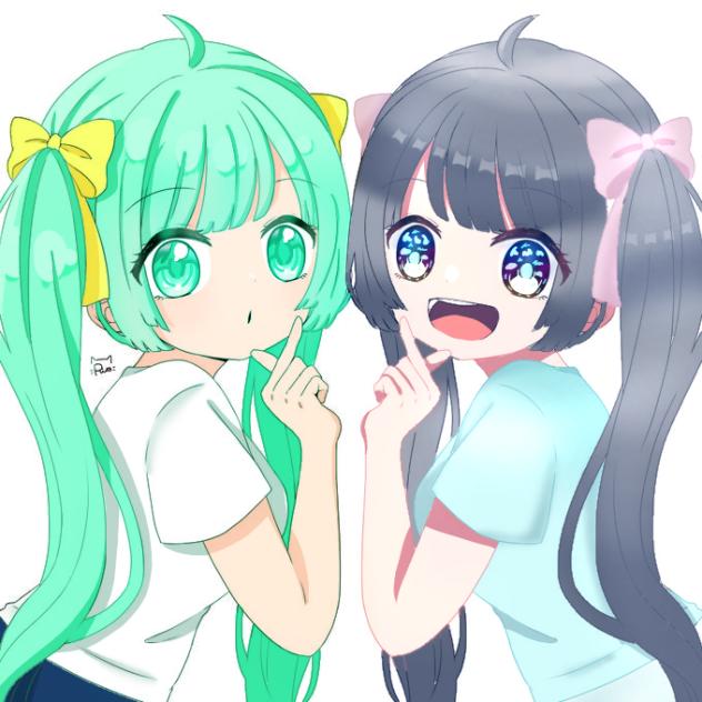 葵ちゃんと合作 !!