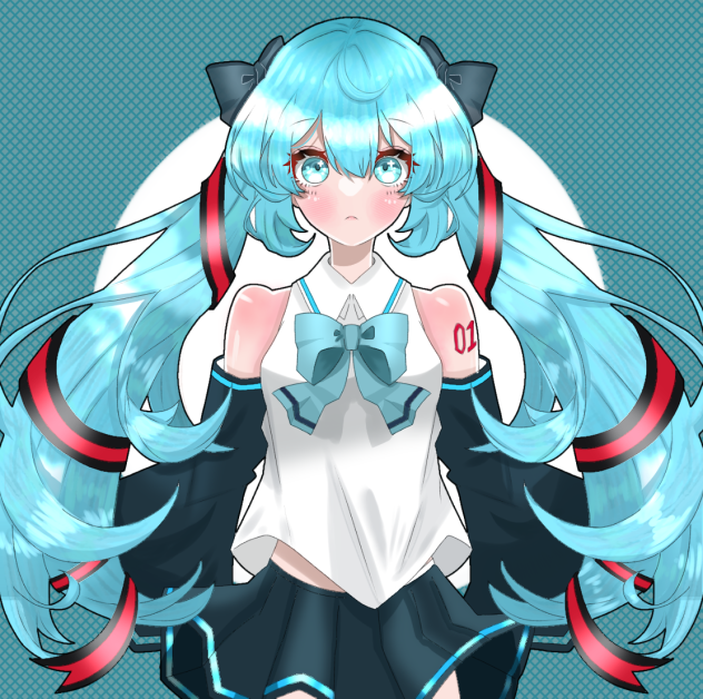 ミクちゃん塗らせていただきました！