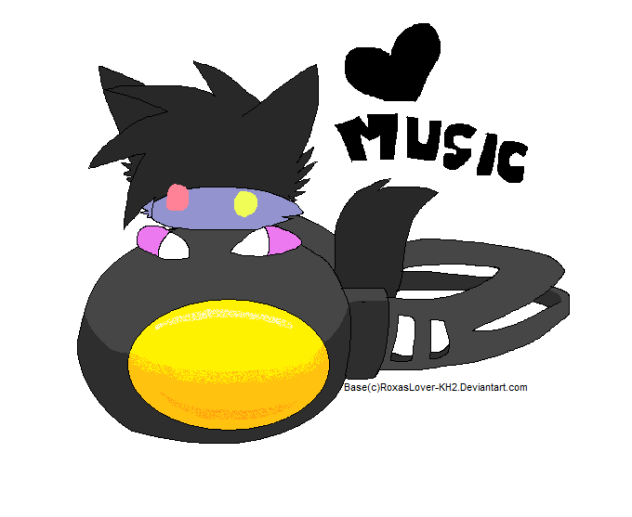 Joey Wolf and Headphone