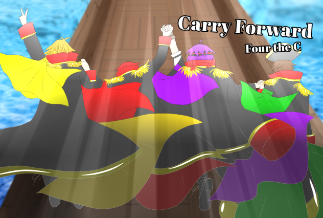 浦島坂田船　『Carry Forward』　描いてみた