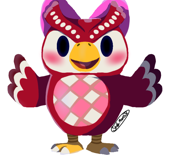 Celeste (using a Blathers Reference LOL)