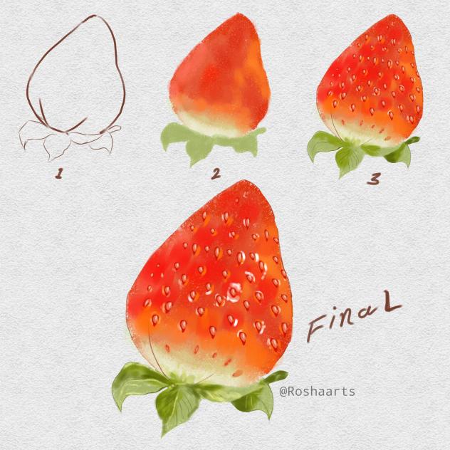 Strawberry Illustration