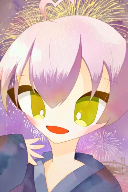 描いた～