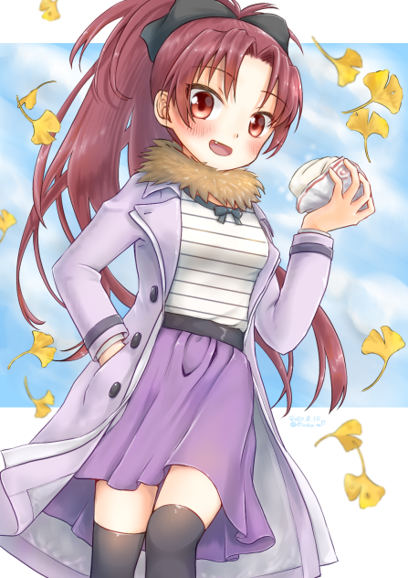 イチョウと杏子（魔法少女まどか☆マギカ）