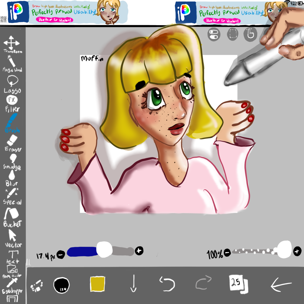 she’s come alive! - ibisPaint