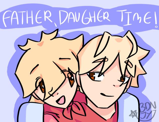 father, daughter time!