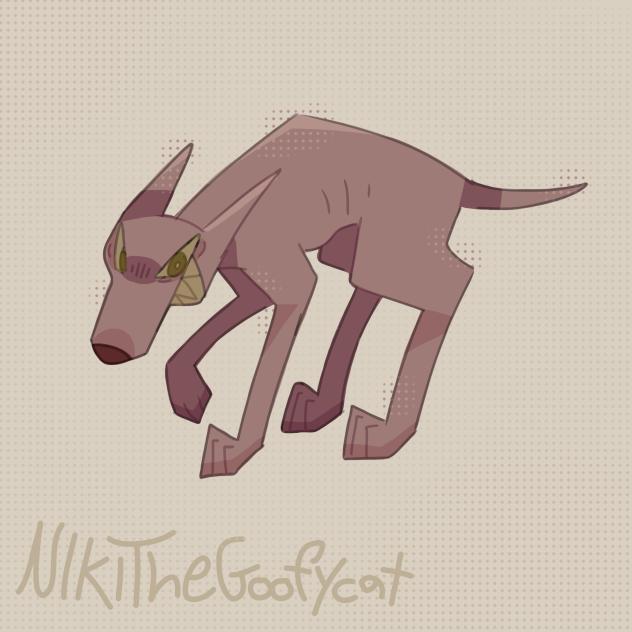 Sphinx dog doodle