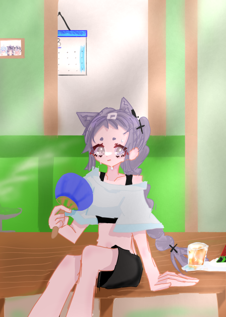 暑い､､､