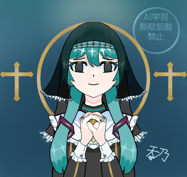 シスターミク（Sister Miku）闇落ちver