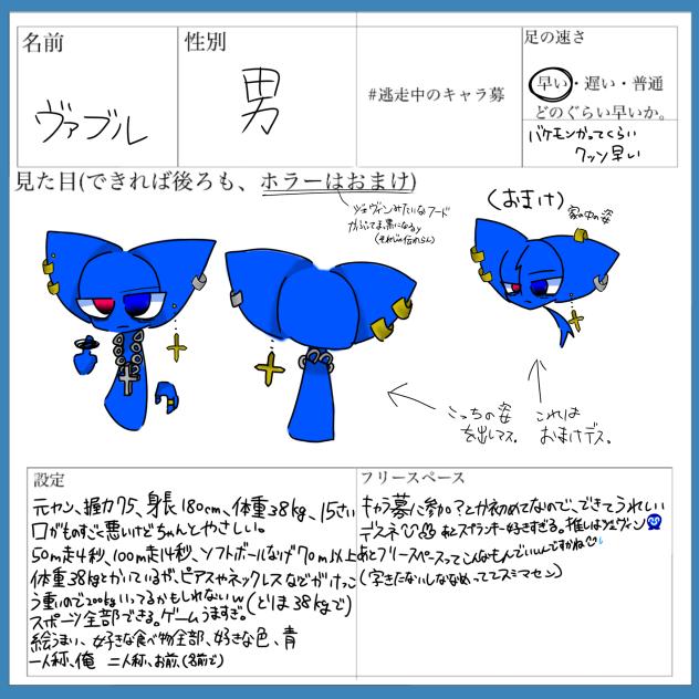 ヴァブル 設定