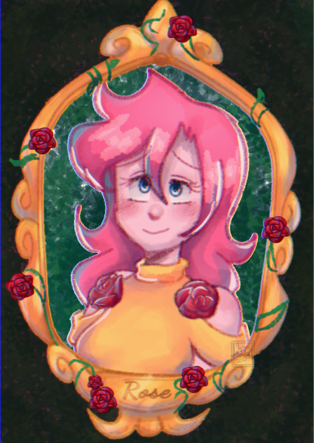 Rose portrait