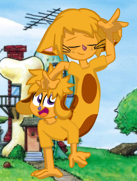 CatDog Dancing Human Version