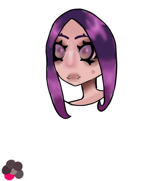 2 different faces - ibisPaint